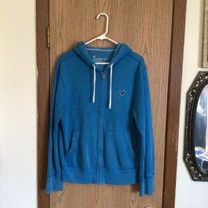 Nice blue hoodie